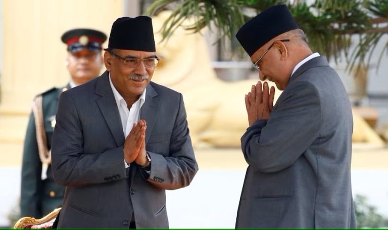 नेपाल के चौथी बार प्रधानमंत्री बने केपी शर्मा ओली