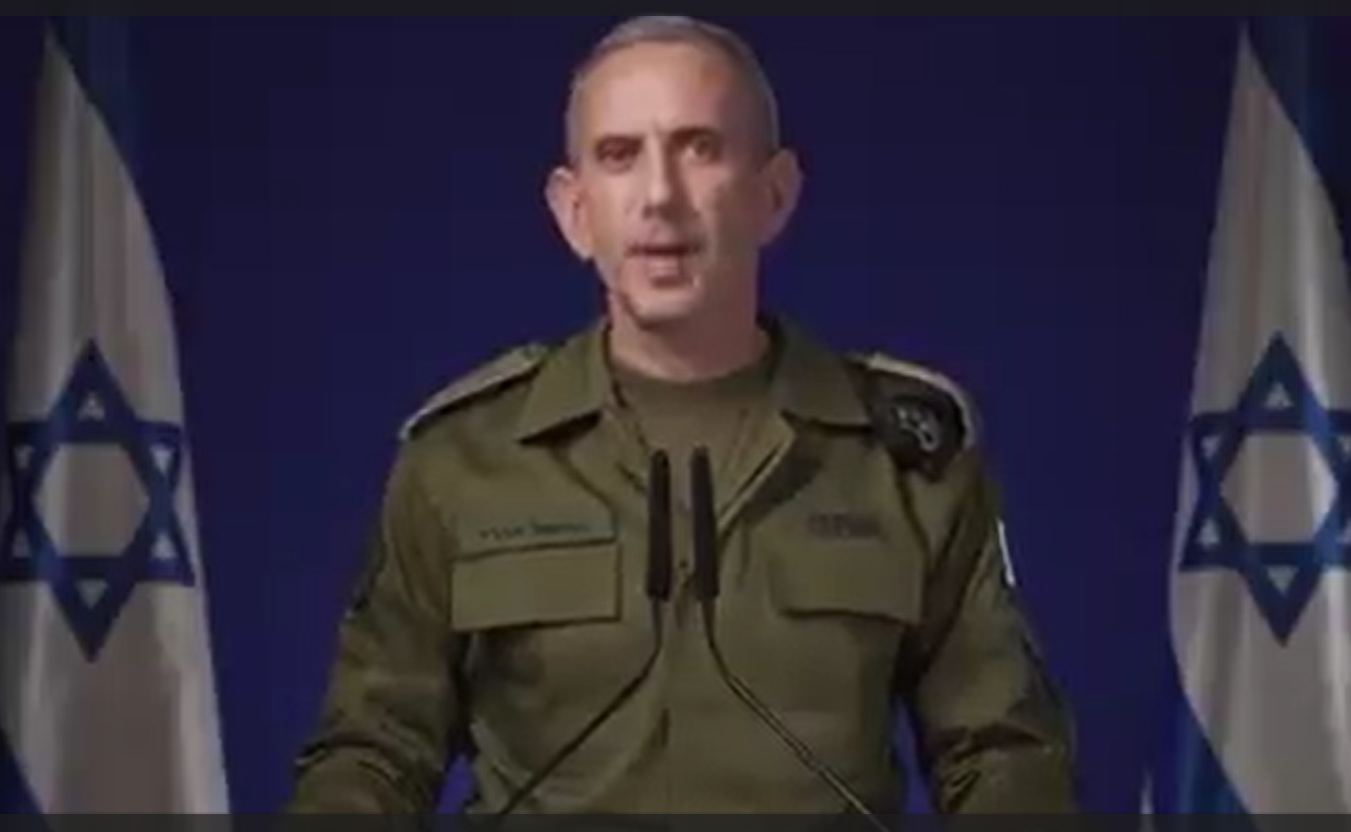 IDF spokesman Lieutenant Colonel Nadav Shoshani announced big news